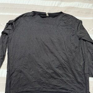 lululemon athletica Charcoal Long Sleeve Top